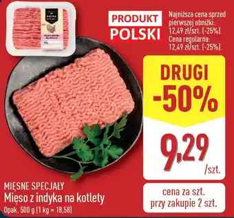 ALDI Mięso z indyka na kotlety oferta