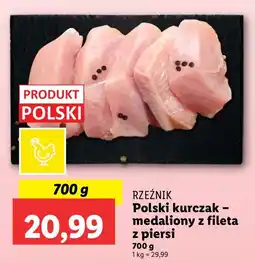 Lidl Medaliony z fileta z piersi kurczaka Rzeźnik oferta