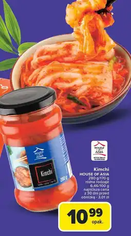 Carrefour Kapusta kiszona kimchi House of Asia oferta