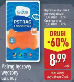 ALDI Pstrąg tęczowy wędzony oferta