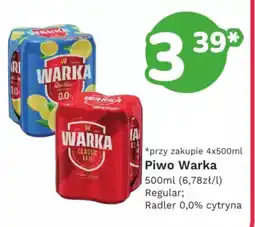 Limonka Piwo Warka oferta