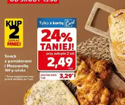 Kaufland Snack z pomidorami i mozzarellą Kaufland oferta