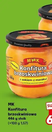 Kaufland Konfitura brzoskwiniowa z sokiem z marakui MK oferta