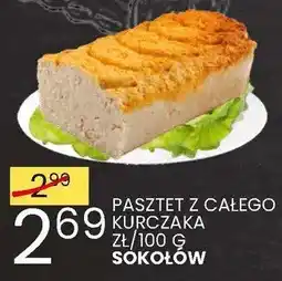 Wafelek Pasztet z całego kurczaka Sokołów oferta
