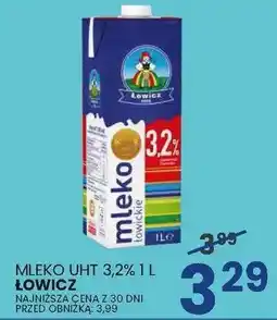 Wafelek Mleko UHT 3.2% 1l Łowicz oferta