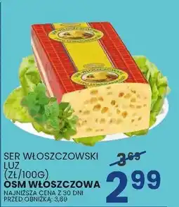 Wafelek Ser żółty włoszczowski luz OSM Włoszczowa oferta