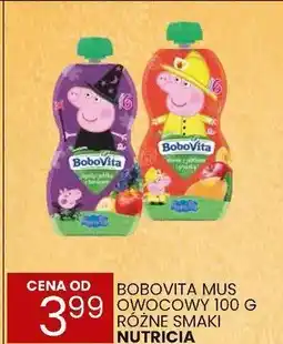 Wafelek Mus owocowy Bobovita smak jagoda z bananem 100g oferta