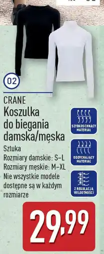 ALDI Koszulka do biegania damska/męska oferta