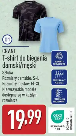 ALDI T-shirt do biegania damski/męski oferta