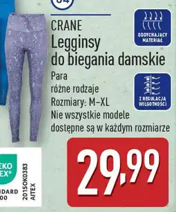 ALDI Legginsy do biegania damskie oferta