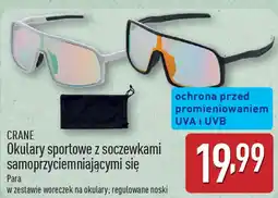 ALDI Okulary sportowe z soczewkami samoprzyciemniającymi się oferta