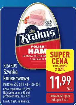 ALDI Szynka konserwowa oferta