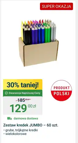 ERLI Zestaw kredek Jumbo oferta