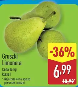 ALDI Gruszki Limonera oferta