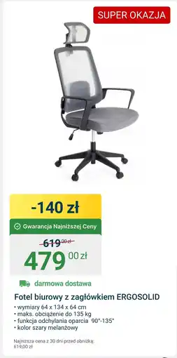 ERLI Fotel biurowy oferta