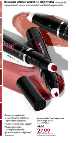 Oriflame Pomadka do ust The One oferta