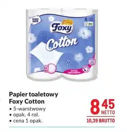 Makro Papier toaletowy Foxy oferta