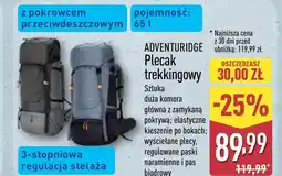 ALDI Plecak Adventuridge oferta