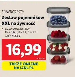 Lidl Zestaw pojemników SilverCrest oferta