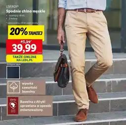 Lidl Spodnie męskie Livergy oferta