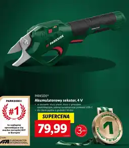 Lidl Sekator Parkside oferta