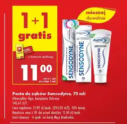 Biedronka Pasta do zębów Sensodyne oferta