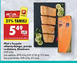 Biedronka Filet z łososia Marinero oferta