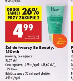 Biedronka Żel micelarny Be Beauty oferta