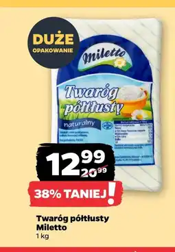Netto Twaróg Miletto oferta