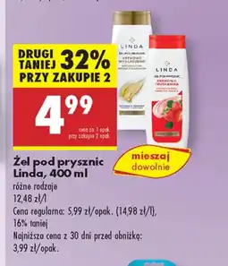 Biedronka Żel pod prysznic Linda oferta
