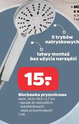 Netto Słuchawka prysznicowa oferta