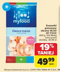 Carrefour Krewetki Myfood oferta