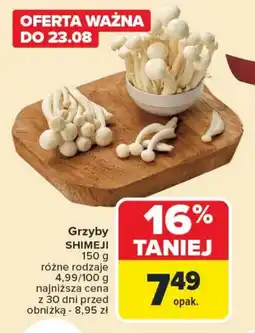 Carrefour Grzyby Sjimeji oferta