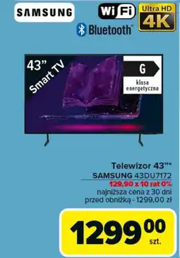 Carrefour Telewizor Samsung oferta