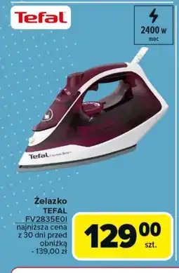Carrefour Żelazko Tefal oferta