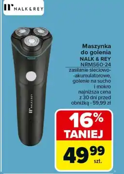 Carrefour Maszynka do golenia Nalk & Rey oferta