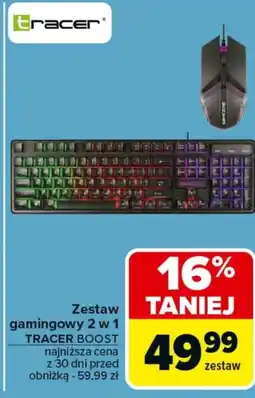 Carrefour Zestaw gamingowy Tracer oferta