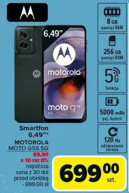 Carrefour Smartfon Motorola oferta
