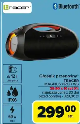 Carrefour Głośnik bezprzewodowy Tracer oferta