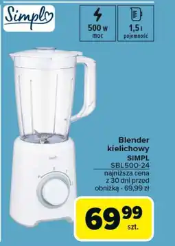 Carrefour Blender kielichowy Simpl oferta