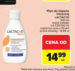 Carrefour Płyn do higieny intymnej Lactacyd oferta
