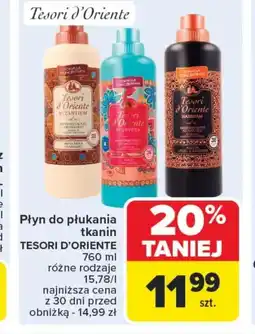 Carrefour Płyn do płukania tkanin Tesori d'oriente oferta