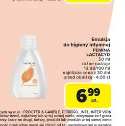 Carrefour Emulsja do higieny intymnej Lactacyd oferta