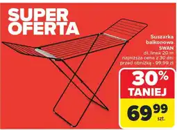 Carrefour Suszarka na pranie Swan oferta