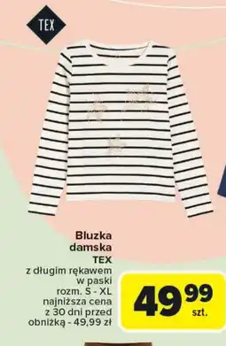 Carrefour Bluzka damska TEX oferta