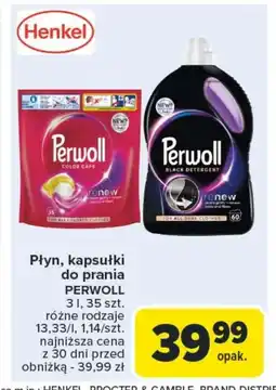 Carrefour Kapsułki do prania Perwoll oferta