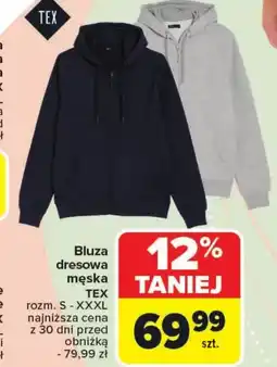 Carrefour Bluza dresowa TEX oferta