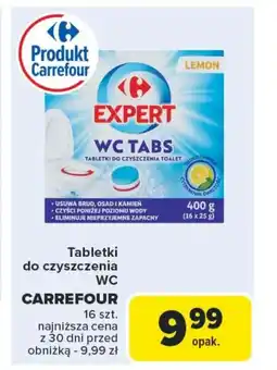 Carrefour Tabletki do czyszczenia wc Carrefour oferta