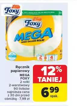 Carrefour Ręcznik papierowy Foxy oferta