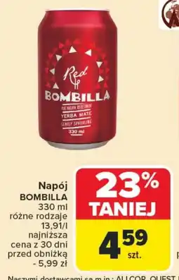 Carrefour Market Napój Bombilla oferta